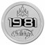 2021 Niue 1 oz Silver $2 GALAGA™ 40th Anniversary BU