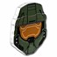 2021 Niue 1 oz Silver $2 Halo: Master Chief Helmet