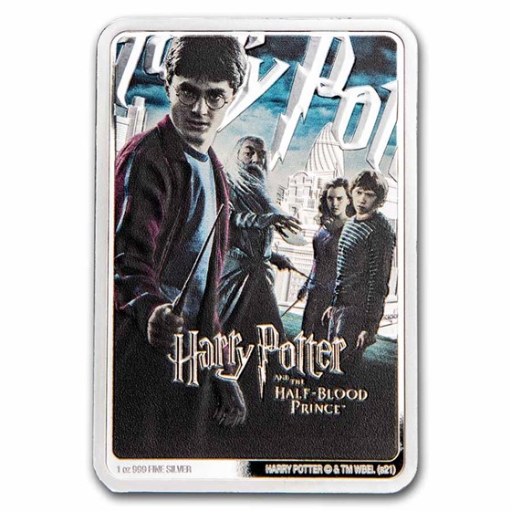 2021 Niue 1 oz Silver $2 Harry Potter and the Half-Blood Prince