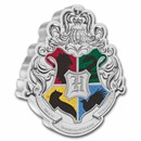 2021 Niue 1 oz Silver $2 Harry Potter Hogwarts Crest Shaped Coin