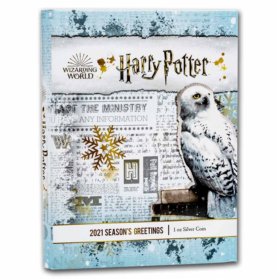 Buy 2021 Niue 1 oz Silver $2 Harry Potter Season's Greetings