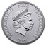 2021 Niue 1 oz Silver $2 Hawksbill Turtle BU