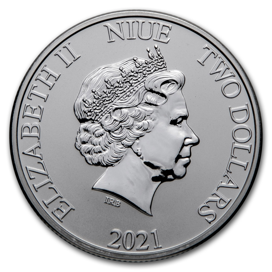 Buy 2021 Niue 1 oz Silver $2 Lunar Year of the Ox BU | APMEX
