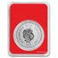 2021 Niue 1 oz Silver $2 Mickey Christmas (In Christmas Tree TEP)