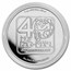 2021 Niue 1 oz Silver $2 Ms.PAC-MAN™ 40th Anniversary Proof