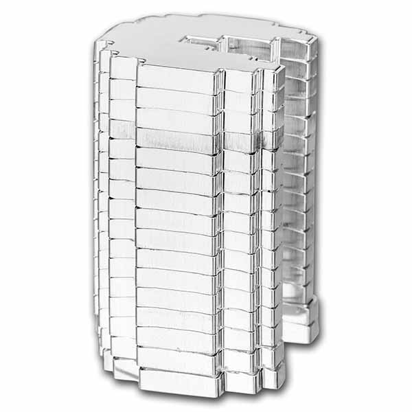 Buy 2021 NU 1 oz Ag $2 PAC-MAN™ Shaped PAC-STACK | APMEX