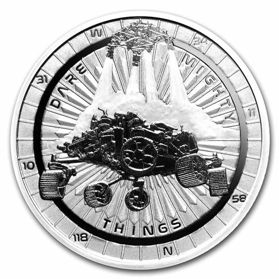2021 Niue 1 oz Silver $2 Perseverance Mars Rover 2021 Niue 1 oz Silver $2 Perseverance Mars Rover