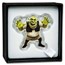 2021 Niue 1 oz Silver $2 Shrek Shaped Coin (Colorized)