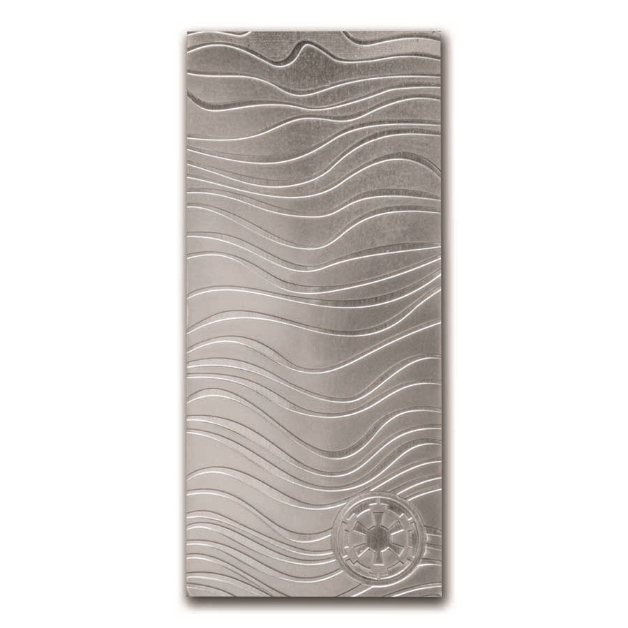 2021 Niue 1 oz Silver $2 Star Wars: Mandalorian Beskar Bar