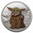 2021 Niue 1 oz Silver $2 Star Wars The Child (w/Box & COA)
