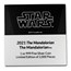 2021 Niue 1 oz Silver $2 Star Wars The Mandalorian (w/Box & COA)