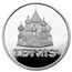 2021 Niue 1 oz Silver $2 Tetris™ Cathedral Proof