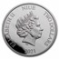 2021 Niue 1 oz Silver $2 The Lord of the Rings: Gandalf the Grey