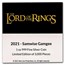2021 Niue 1 oz Silver $2 The Lord of the Rings: Samwise Gamgee