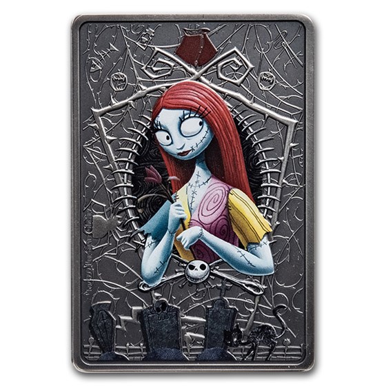 2021 Niue 1 oz Silver $2 The Nightmare Before Christmas: Sally 2021 Niue 1 oz Silver $2 The Nightmare Before Christmas: Sally