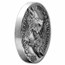 2021 Niue 1 oz Silver Antique Two Wolves