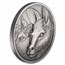 2021 Niue 1 oz Silver Antique Wildlife Up Close: Kangaroo