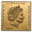 2021 Niue 1 oz Silver Caravaggio: The Cardsharps Proof