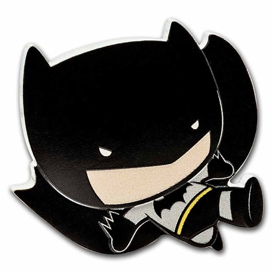 2021 Niue 1 oz Silver Chibi Coin Collection: Batman Flying 2021 Niue 1 oz Silver Chibi Coin Collection: Batman Flying