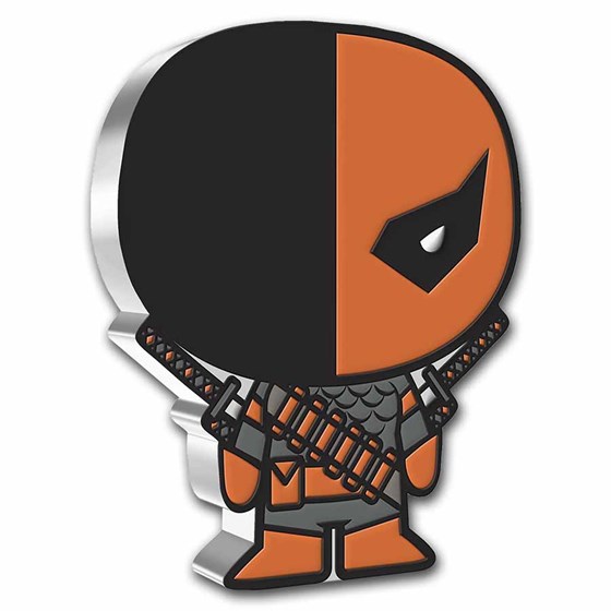 2021 Niue 1 oz Silver Chibi Coin Collection: Deathstroke 2021 Niue 1 oz Silver Chibi Coin Collection: Deathstroke