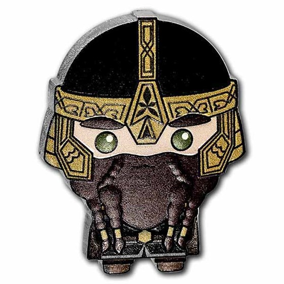 2021 Niue 1 oz Silver Chibi Coin Collection: Gimli Son of Gloin 2021 Niue 1 oz Silver Chibi Coin Collection: Gimli Son of Gloin