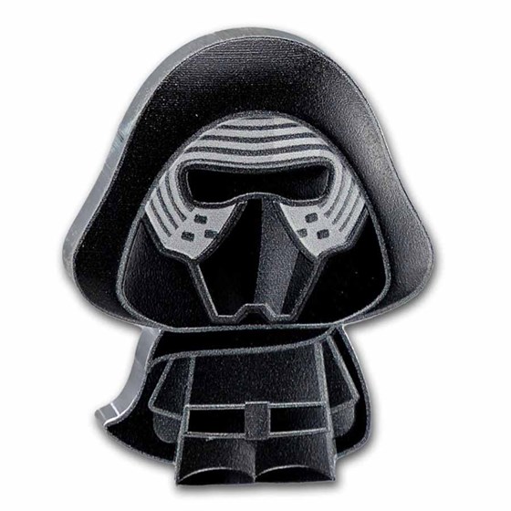 2021 Niue 1 oz Silver Chibi Coin Collection: Kylo Ren 2021 Niue 1 oz Silver Chibi Coin Collection: Kylo Ren