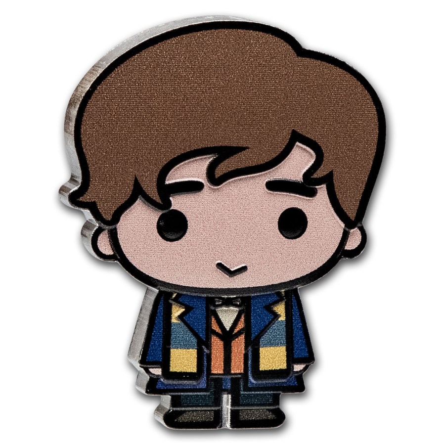 2021 Niue 1 oz Silver Chibi Coin Collection: Newt Scamander