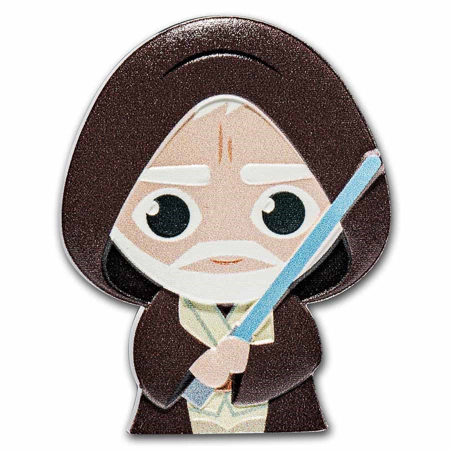 2021 Niue 1 oz Silver Chibi Coin Collection: Obi-Wan Kenobi