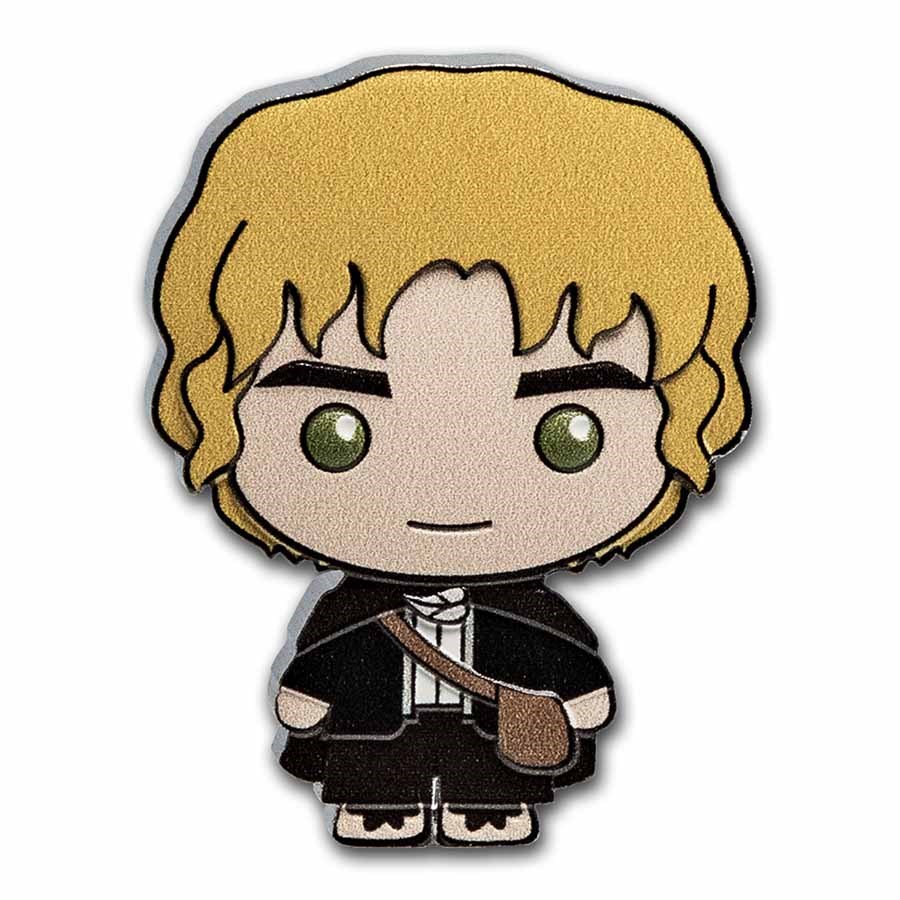 2021 Niue 1 oz Silver Chibi Coin Collection: Samwise Gamgee