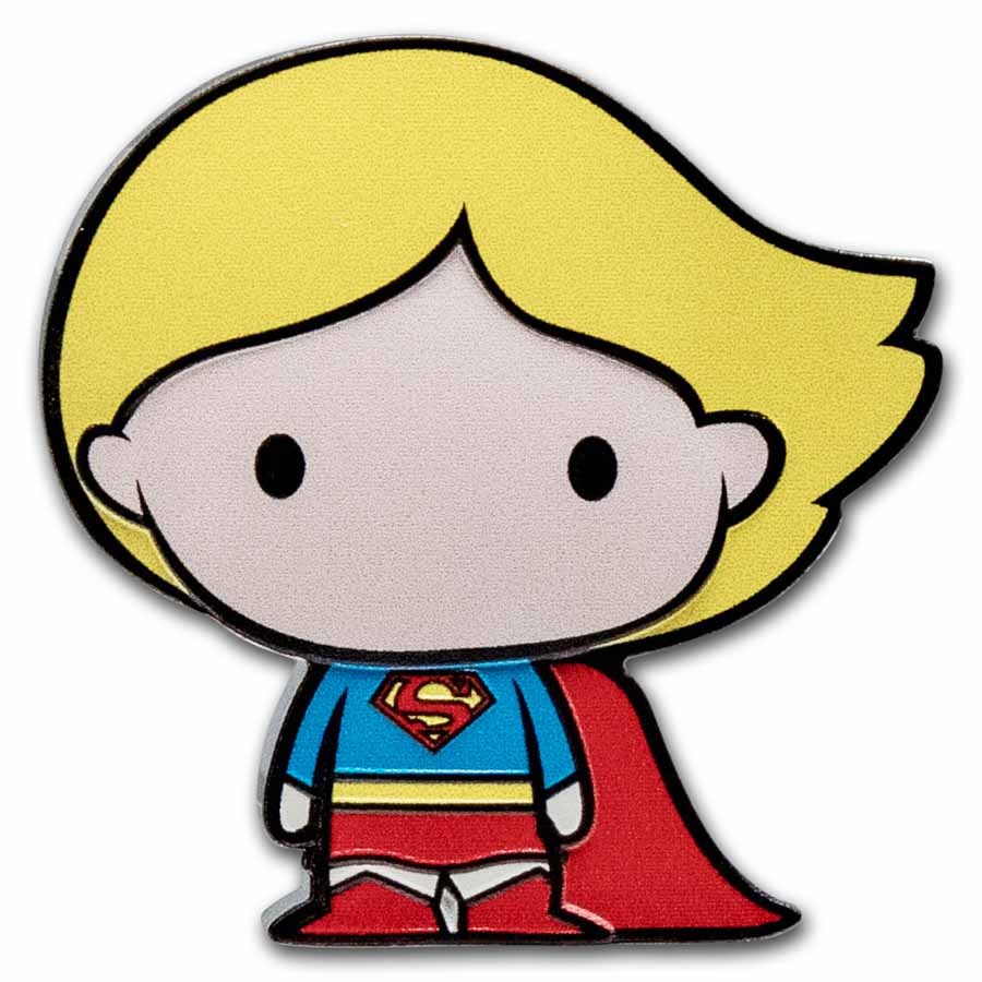 2021 Niue 1 oz Silver Chibi Coin Collection: Supergirl