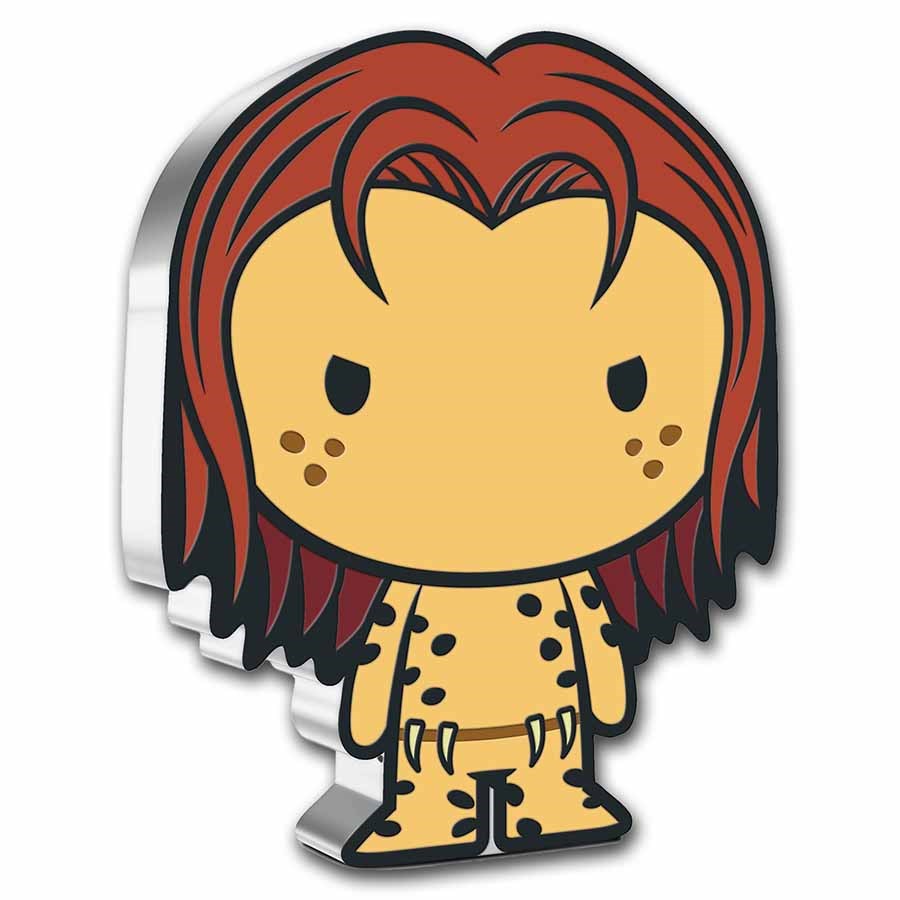 2021 Niue 1 oz Silver Chibi Coin Collection: The Cheetah