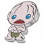 2021 Niue 1 oz Silver Chibi Coin: Gollum (Numbered Premium)