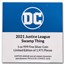 2021 Niue 1 oz Silver Coin $2 DC Comics: Swamp Thing 50th