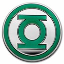 2021 Niue 1 oz Silver Coin $2 DC Heroes: Green Lantern Emblem