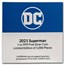 2021 Niue 1 oz Silver Coin $2 DC Heroes: SUPERMAN™ Shield