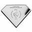 2021 Niue 1 oz Silver Coin $2 DC Heroes: SUPERMAN™ Shield