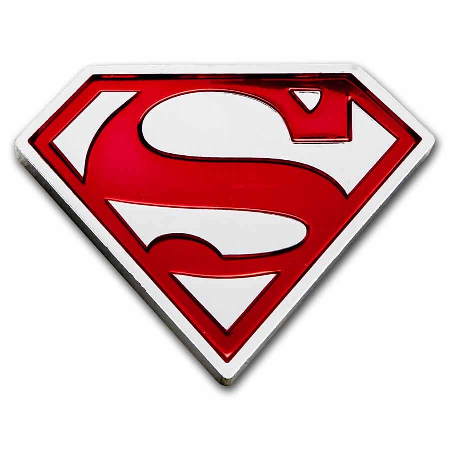 2021 Niue 1 oz Silver Coin $2 DC Heroes: SUPERMAN™ Shield