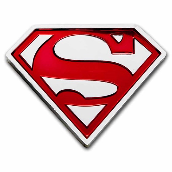 2021 Niue 1 oz Silver Coin $2 DC Heroes: SUPERMAN™ Shield 2021 Niue 1 oz Silver Coin $2 DC Heroes: SUPERMAN™ Shield