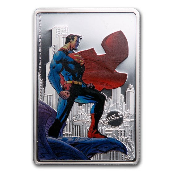 2021 Niue 1 oz Silver Coin $2 - Superman: The Man of Steel 2021 Niue 1 oz Silver Coin $2 - Superman: The Man of Steel