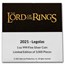 2021 Niue 1 oz Silver Coin $2 The Lord of the Rings: Legolas