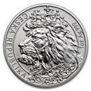 2021 Niue 1 oz Silver Czech Lion BU