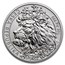 2021 Niue 1 oz Silver Czech Lion BU