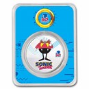 2021 Niue 1 oz Silver Dr. Eggman Colorized (with TEP)