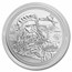 2021 Niue 1 oz Silver Icons of Inspiration: da Vinci BU