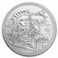 2021 Niue 1 oz Silver Icons of Inspiration: da Vinci BU