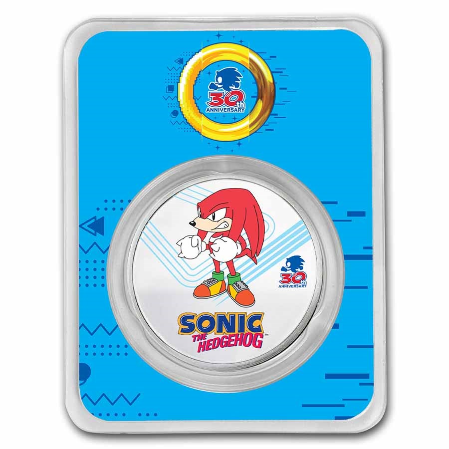 2021 Niue 1 oz Silver Knuckles Colorized (with TEP)