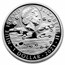 2021 Niue 1 oz Silver Proof Dog Breeds: Golden Retriever