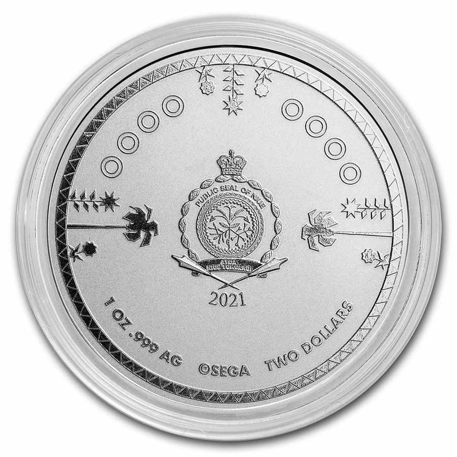 2021 1 オンス銀貨　Niue Sonic the Hedgehog 2021 NIUE 1 OZ $2 SONIC THE HEDGEHOG 30TH ANNIV - NGC MS69