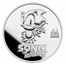 2021 Niue 1 oz Silver Sonic the Hedgehog 30th Anniversary Proof