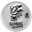 2021 Niue 1 oz Silver Sonic the Hedgehog 30th Anniversary (w/TEP)